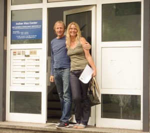 Visum Indien abgeholt